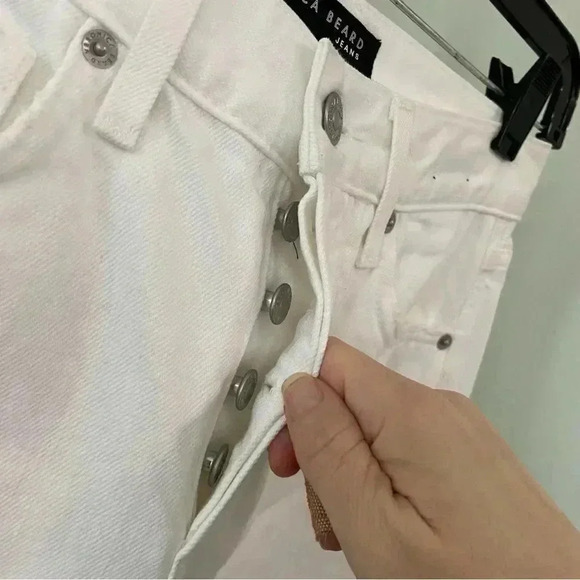 NWT Veronica Beard Blake Crop Classic Straight High Rise Jeans size 25 - Picture 12 of 16